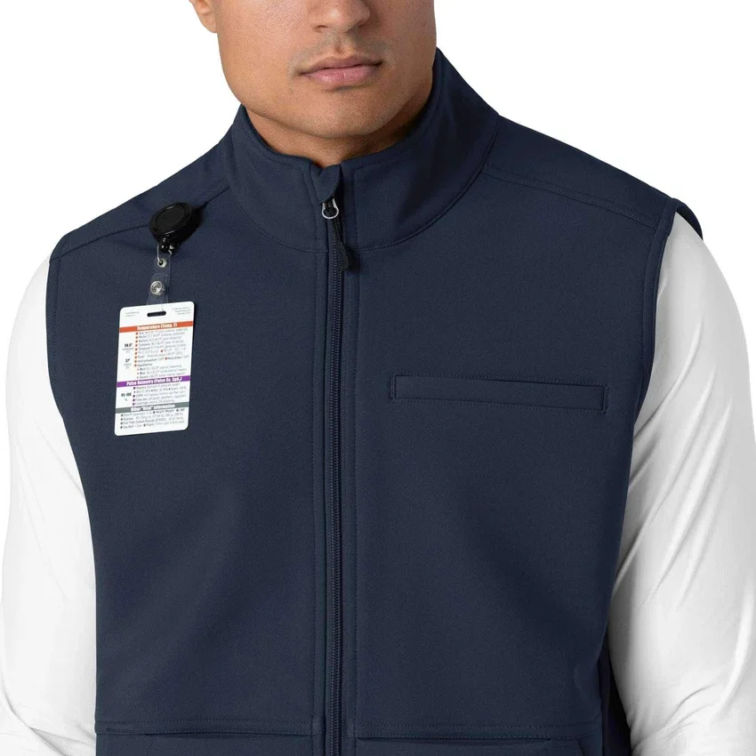 Colete médico de velo colado Rugged Flex® para homem