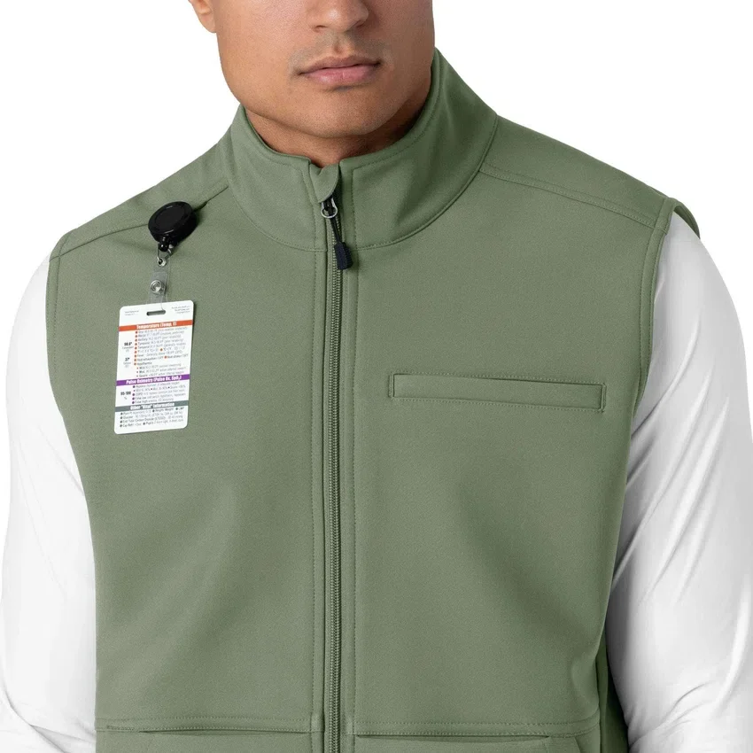 Colete médico de velo colado Rugged Flex® para homem