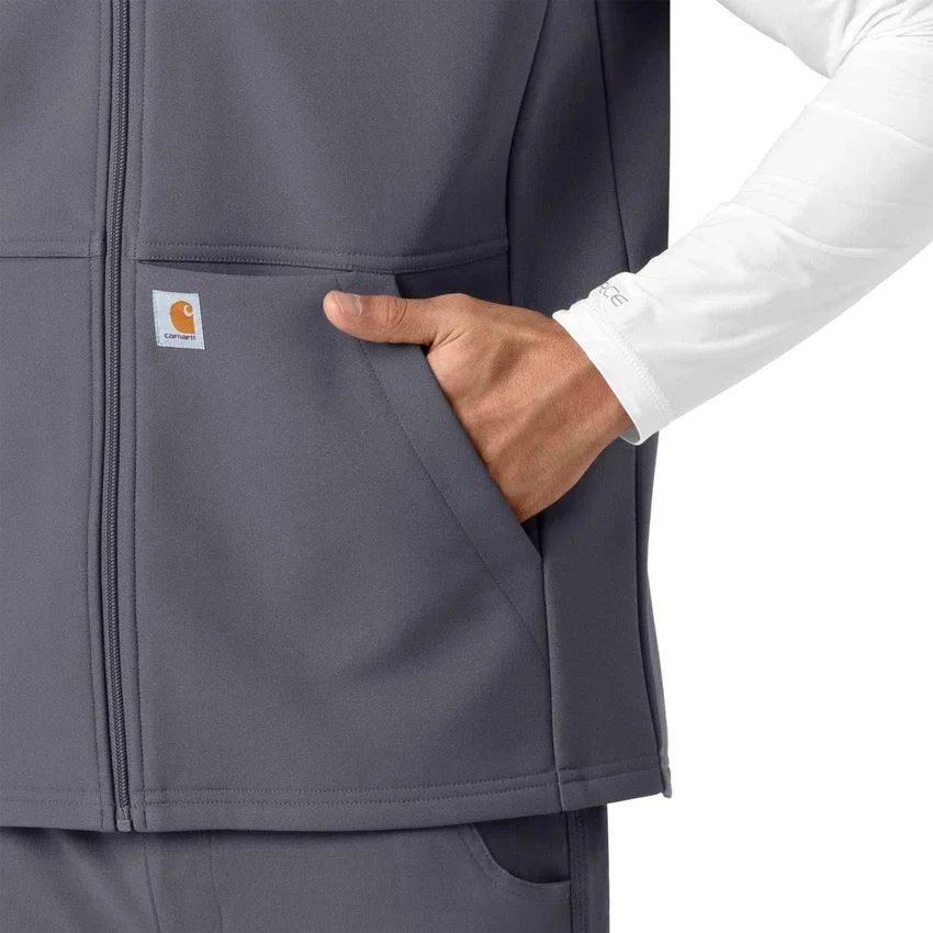 Colete médico de velo colado Rugged Flex® para homem