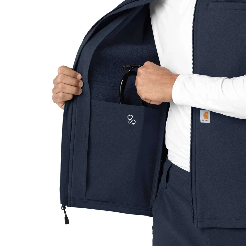 Colete médico de velo colado Rugged Flex® para homem