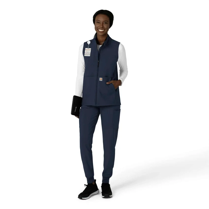 Colete médico feminino em velo colado Rugged Flex®