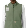 Colete médico feminino em velo colado Rugged Flex®