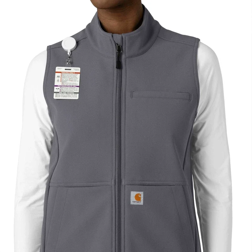 Colete médico feminino em velo colado Rugged Flex®