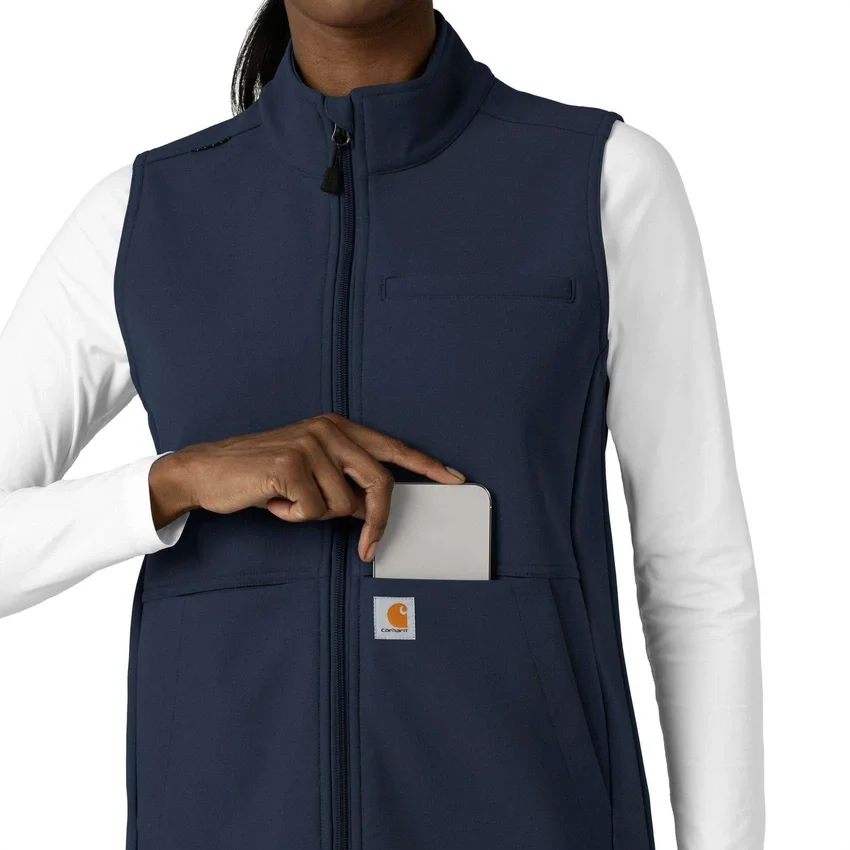 Colete médico feminino em velo colado Rugged Flex®