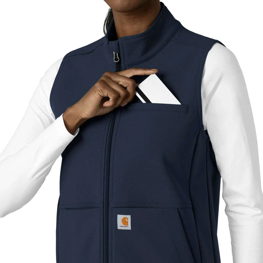 Colete médico feminino em velo colado Rugged Flex®