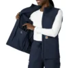 Colete médico feminino em velo colado Rugged Flex®