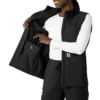 Colete médico feminino em velo colado Rugged Flex®