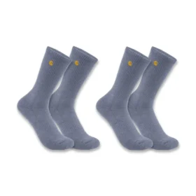 Conjunto de 2 pares de meias Carhartt Force® de peso médio para mulher