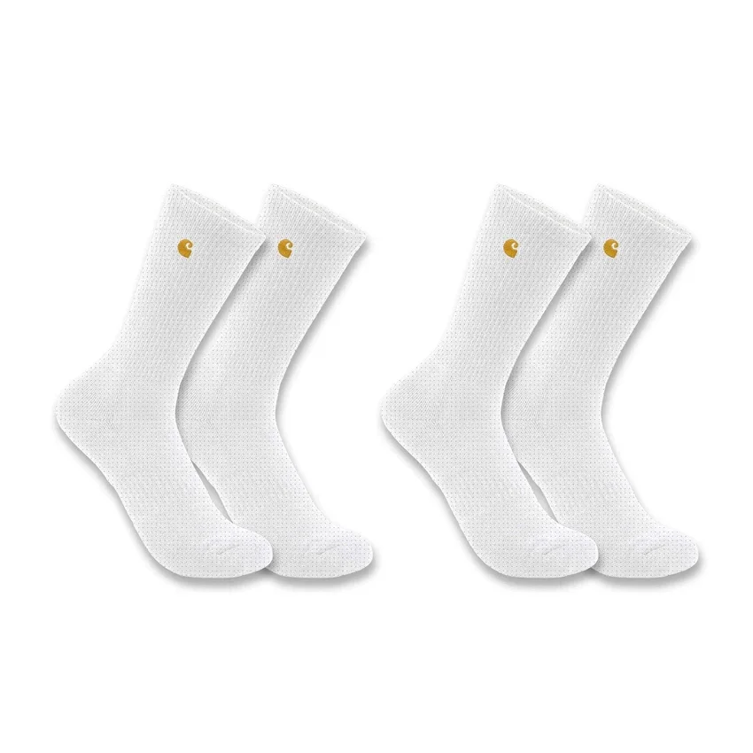 Conjunto de 2 pares de meias Carhartt Force® de peso médio para mulher