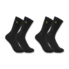 Conjunto de 2 pares de meias Carhartt Force® de peso médio para mulher