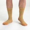 Conjunto de 2 pares de meias para botas em mistura de lã sintética de gramagem média