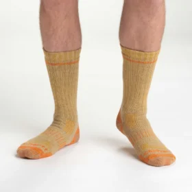 Conjunto de 2 pares de meias para botas em mistura de lã sintética de gramagem média