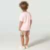 Conjunto de 2 peças para meninas: T-shirt de manguitos curtos Force Sun Defender™ e calções estampados com cintura elástica (crianças pequenas)