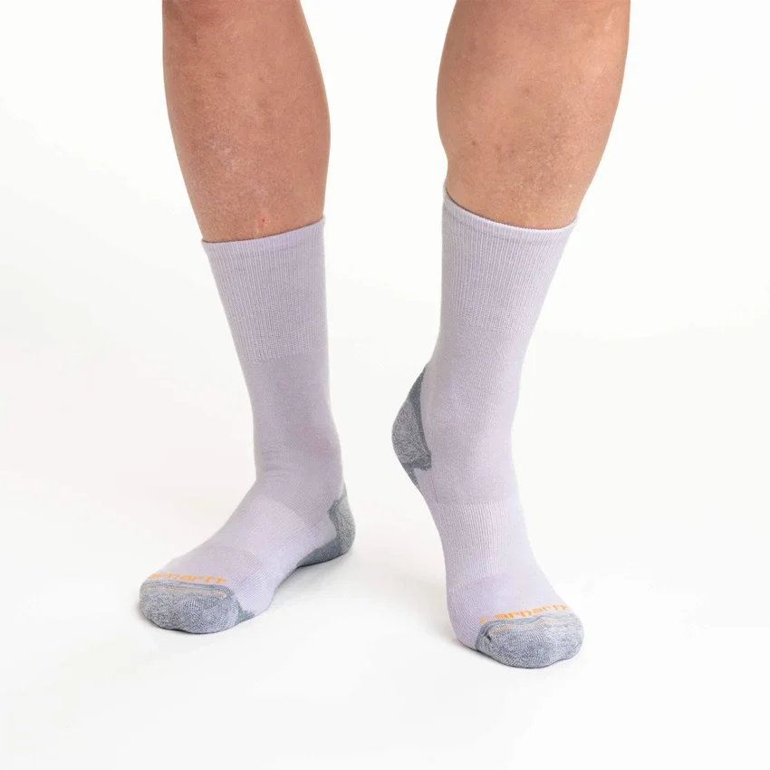 Conjunto de 3 pares de meias curtas confortáveis de algodão e Tencel de espessura média para mulher
