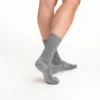 Conjunto de 3 pares de meias curtas confortáveis de algodão e Tencel de espessura média para mulher