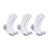 Conjunto de 3 pares de meias curtas de mistura de algodão de gramagem média