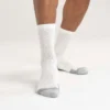 Conjunto de 3 pares de meias curtas de mistura de algodão de gramagem média