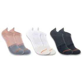Conjunto de 3 pares de meias invisíveis de peso médio para mulher