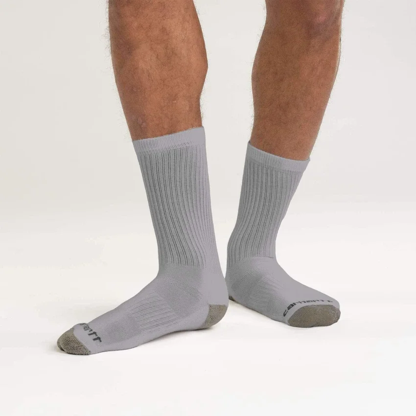 Conjunto de 6 pares de meias curtas de espessura média
