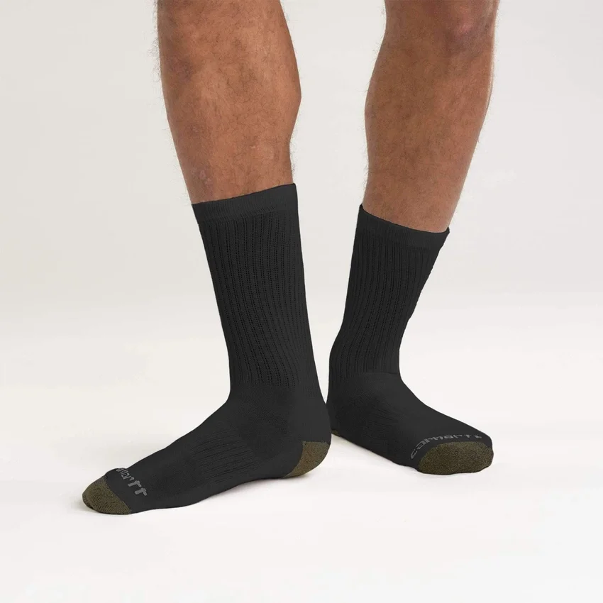 Conjunto de 6 pares de meias curtas de espessura média