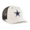 Dallas Cowboys '47 Boné Trucker sem tingir, corte descontraído