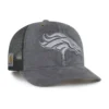 Denver Broncos '47 Trucker Tingido, Corte Descontraído