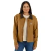 Detroit Jacket em lona Crawford icónico para mulher