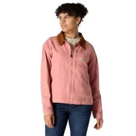 Detroit Jacket em lona Crawford icónico para mulher