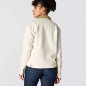 Detroit Jacket em lona Crawford icónico para mulher