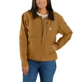 Detroit Jacket em lona Crawford icónico para mulher