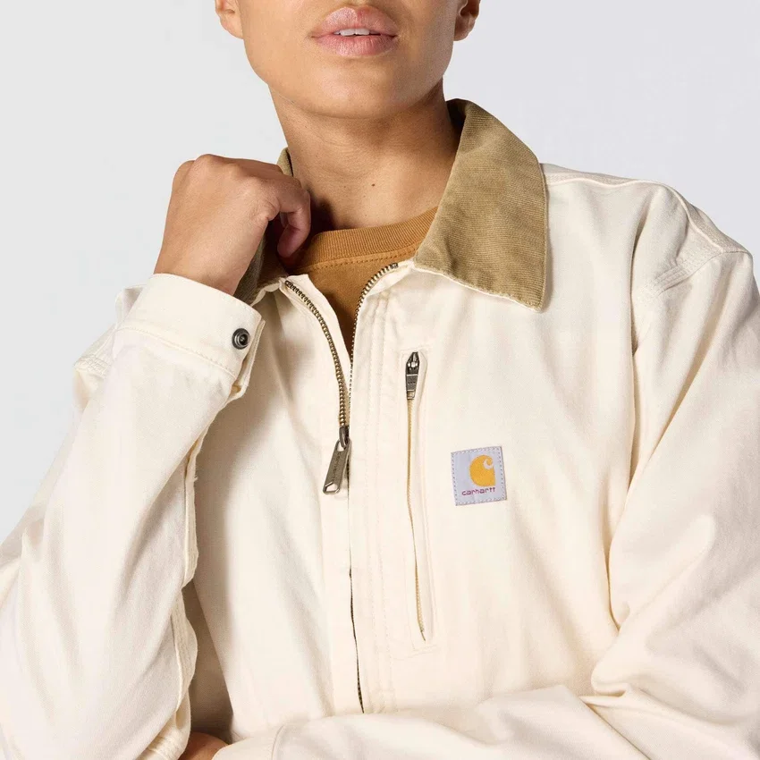 Detroit Jacket em lona Crawford icónico para mulher