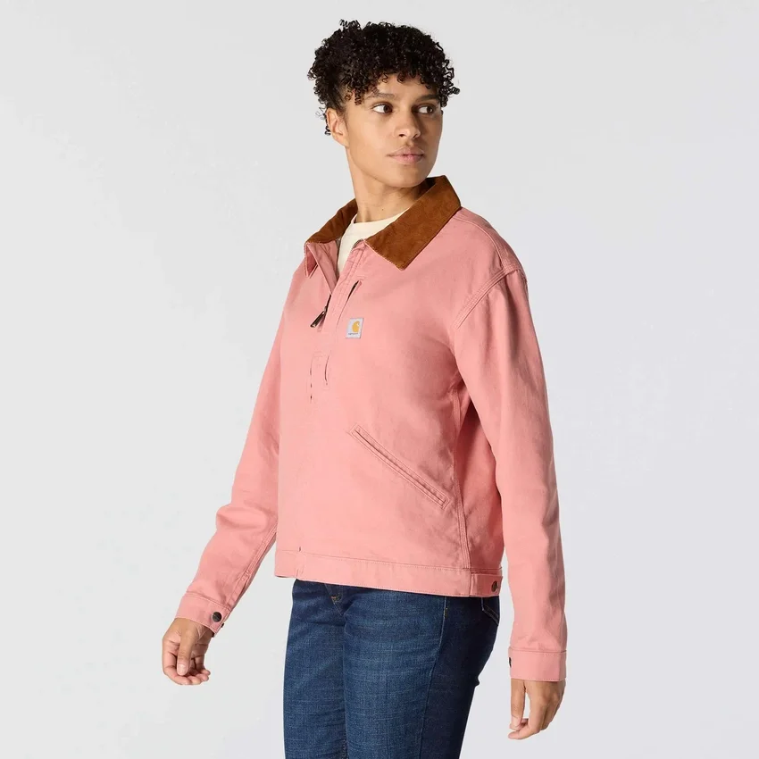 Detroit Jacket em lona Crawford icónico para mulher