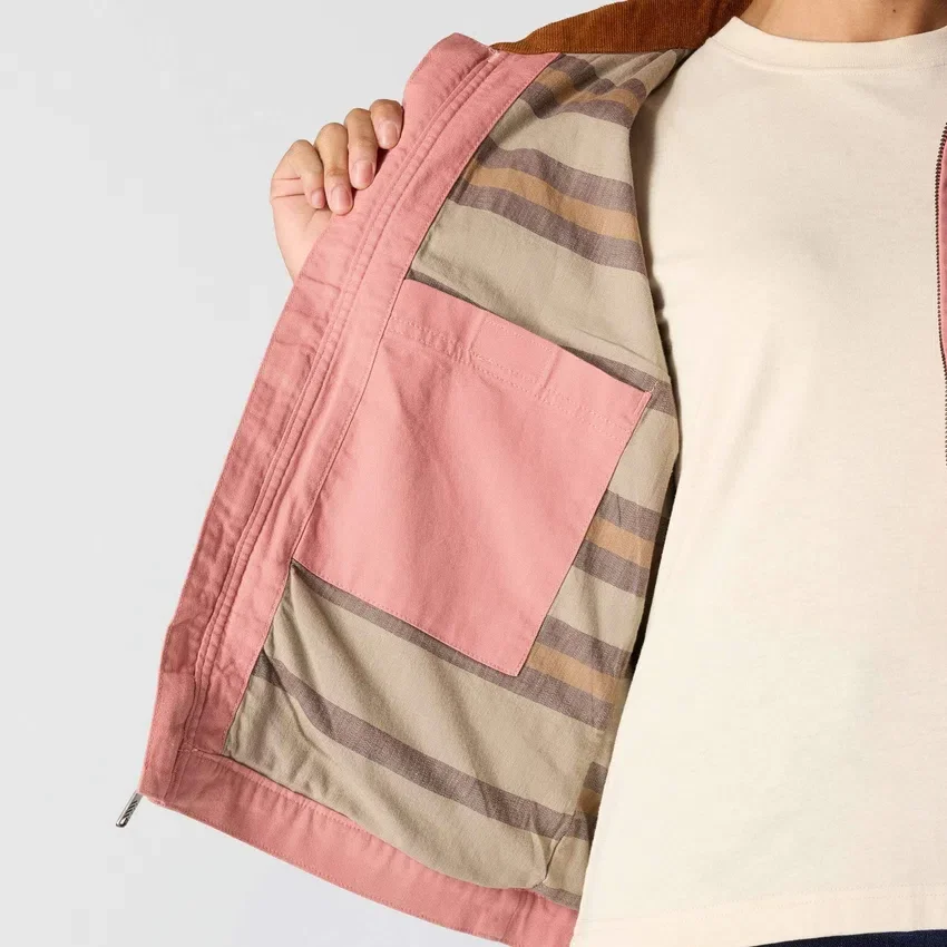 Detroit Jacket em lona Crawford icónico para mulher