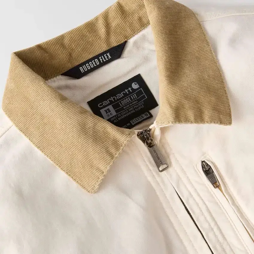 Detroit Jacket em lona Crawford icónico para mulher