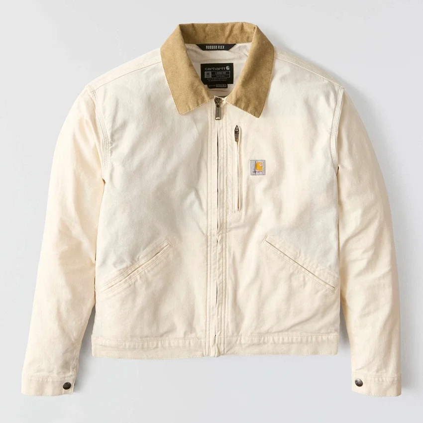 Detroit Jacket em lona Crawford icónico para mulher