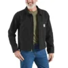 Detroit Jacket em lona de algodão para homem, com corte descontraído e redesenhado