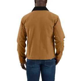 Detroit Jacket em lona de algodão para homem, com corte descontraído e redesenhado