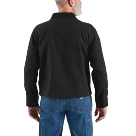 Detroit Jacket em lona de algodão para homem, com corte descontraído e redesenhado