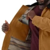 Detroit Jacket em lona de algodão para homem, com corte descontraído e redesenhado