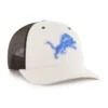 Detroit Lions '47 Boné Trucker sem tingir, corte descontraído