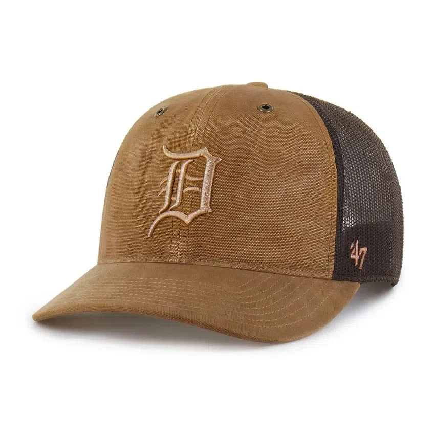Detroit Tigers '47 Boné Trucker Tingido, Corte Descontraído