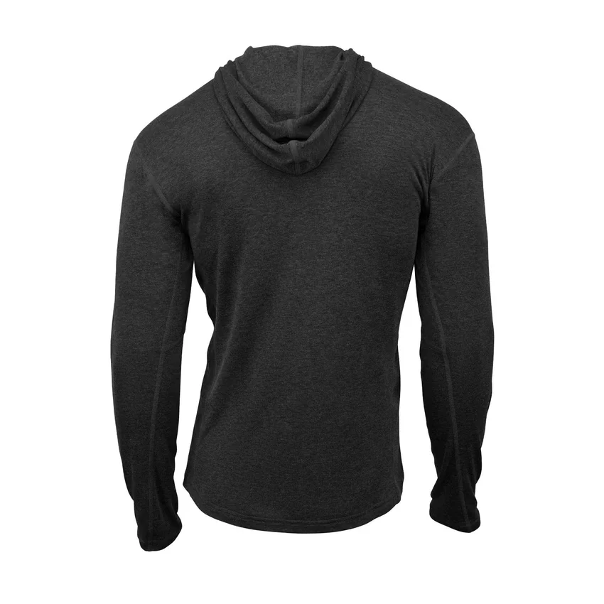 Force Camisola com capuz de camada base elástica de peso médio