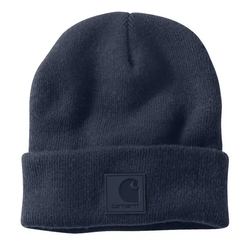Gorro com remendo tonal
