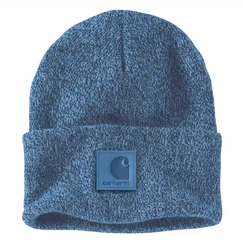 Gorro com remendo tonal