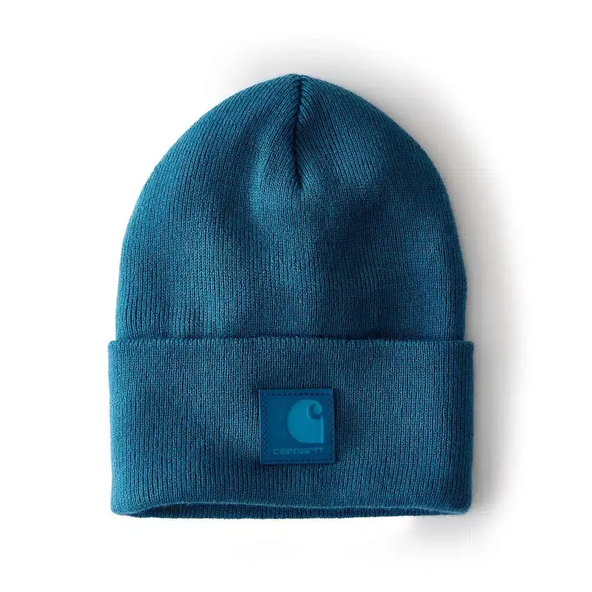 Gorro com remendo tonal