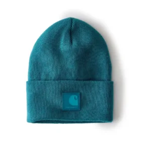 Gorro com remendo tonal