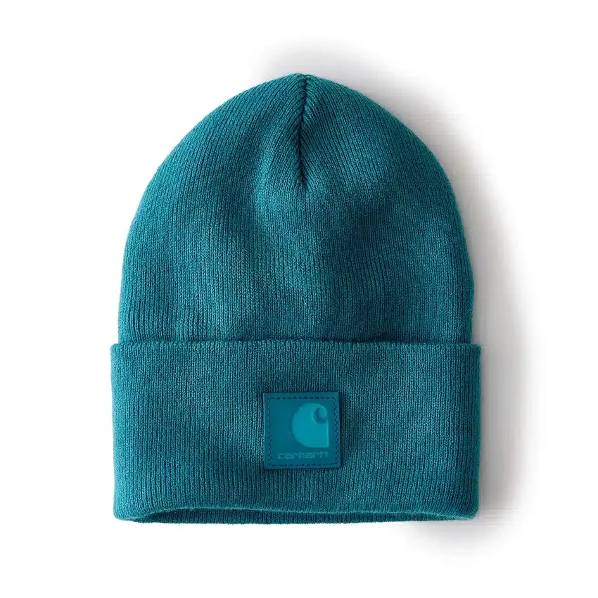 Gorro com remendo tonal