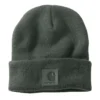 Gorro com remendo tonal