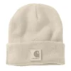 Gorro com remendo tonal