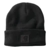 Gorro com remendo tonal